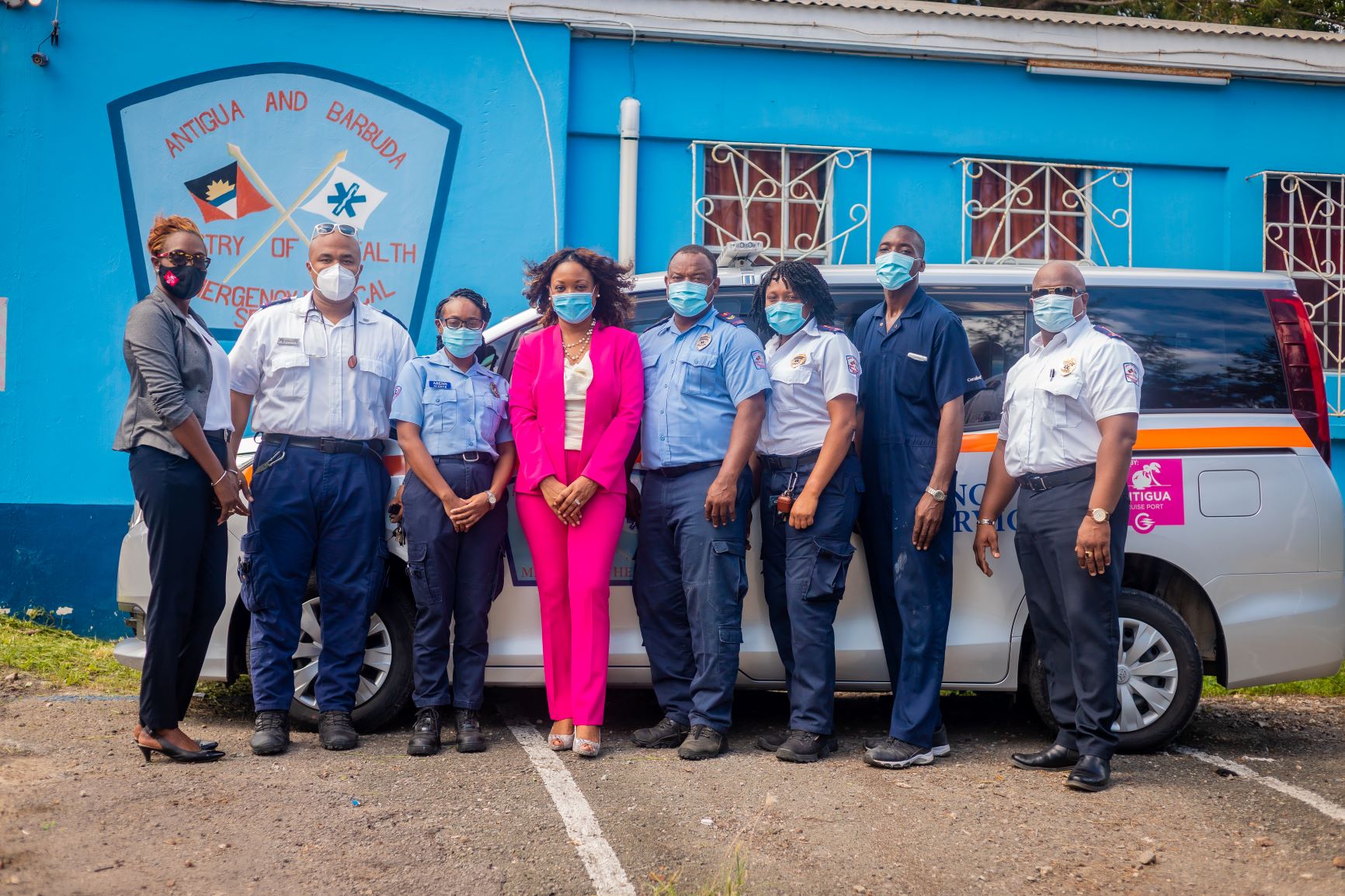 Antigua Cruise Port Donates Emergency Response Vehicle to Emergency Medical Services
