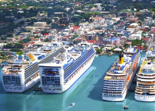 Royal Caribbean Vessels Visit Antigua Cruise Port For Technical Calls