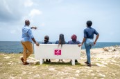 Antigua Cruise Port donates Benches to Devil's Bridge